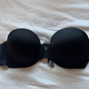Victoria's Secret Black Strapless Bra
